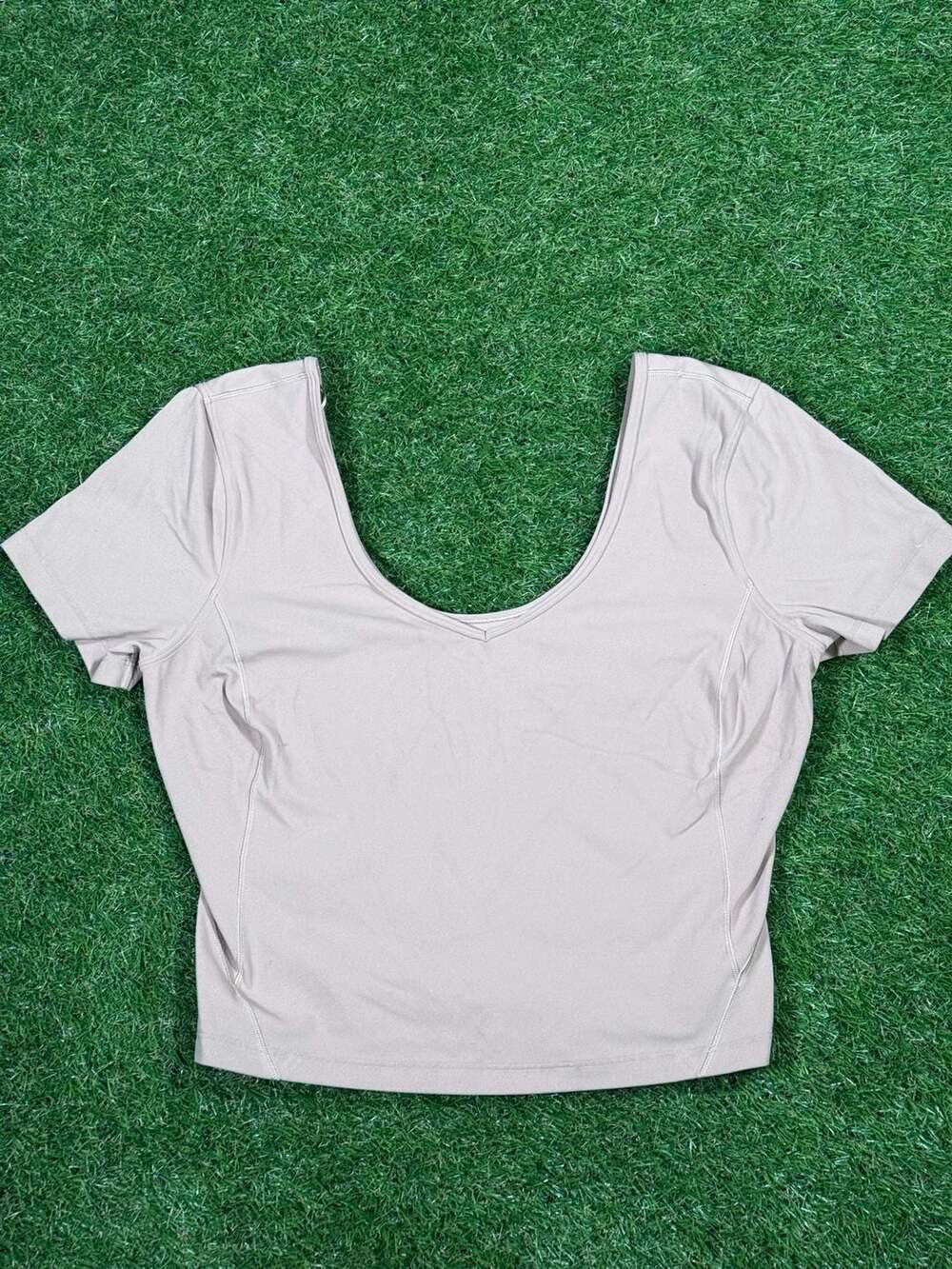 Lululemon Align T-Shirt in Raw Linen Large